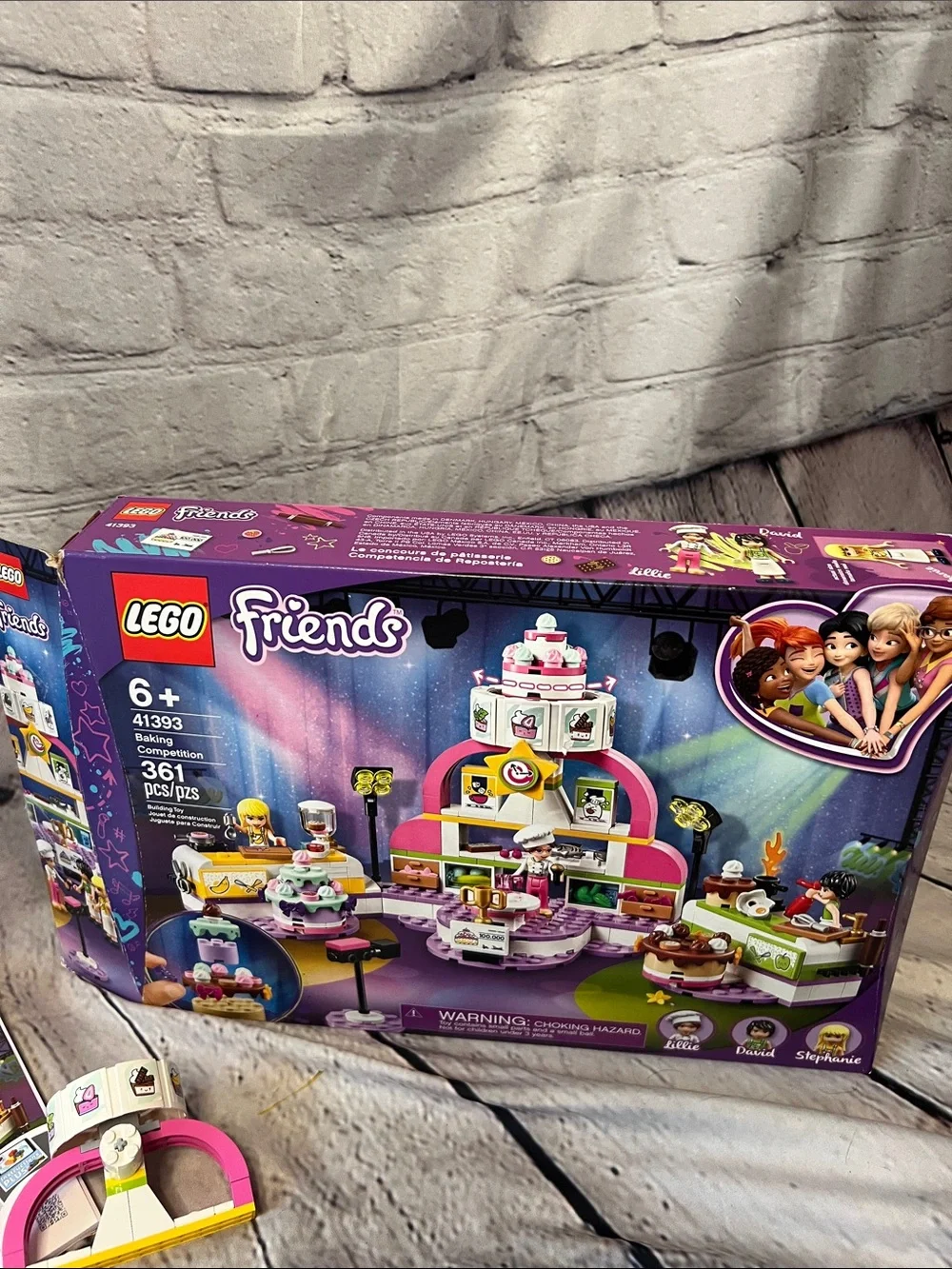 LEGO Friends 41393 & 41427 Sets Mixed Lot Instructions Box Pieces Minifigure